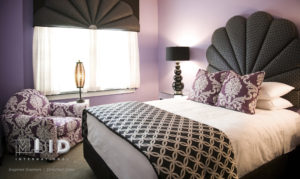 Purple Hotel Guestroom Bed and Breakfast Purple Bedroom North Carolina