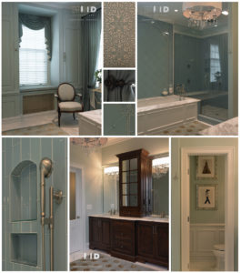 Historic Preservation Interior Design Greensboro Spa Bathroom