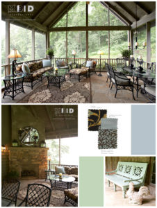 Outdoor Living Screened In Patio Design North Carolina Vacation Home Decor