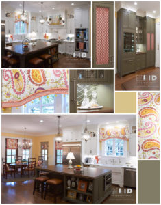 White Kitchen Colorful Kitchen Design Greensboro NC