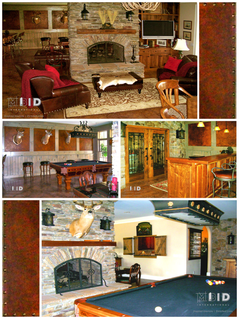 Rustic Mountain Home Interior Design Lake Norman Blowing Rock MBID