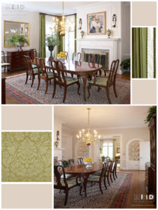Green-and-Neutral-Formal-Dining-Room