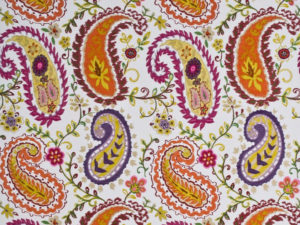 Jumbo Paisley in Spring Colors by Lee Jofa