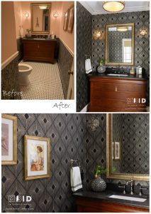 Greensboro Bathroom Remodel Powder Room Design Update